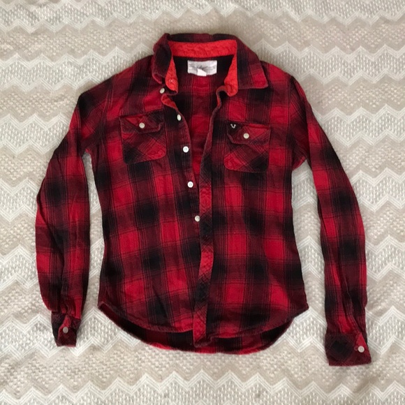 true religion flannel shirt